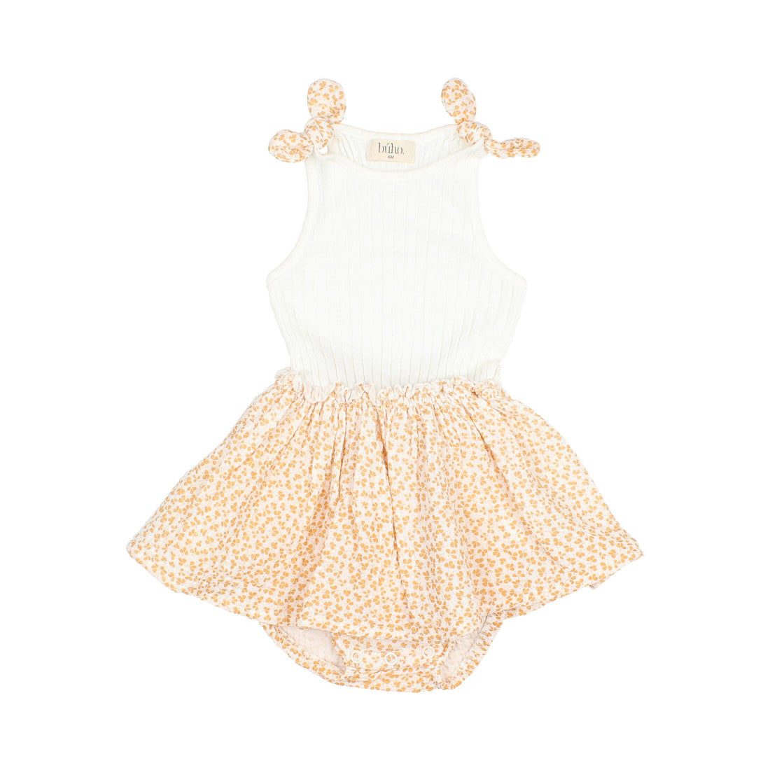 Buho Caramel Baby Clover Combi Dress