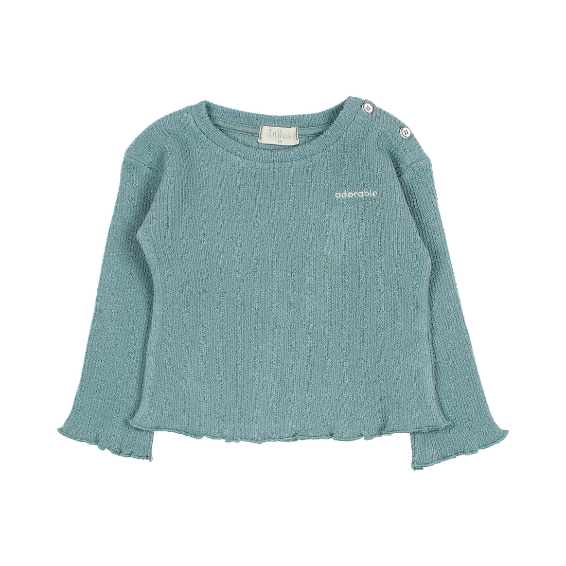 Buho Sea Pine Baby Rib Cordele Sweatshirt