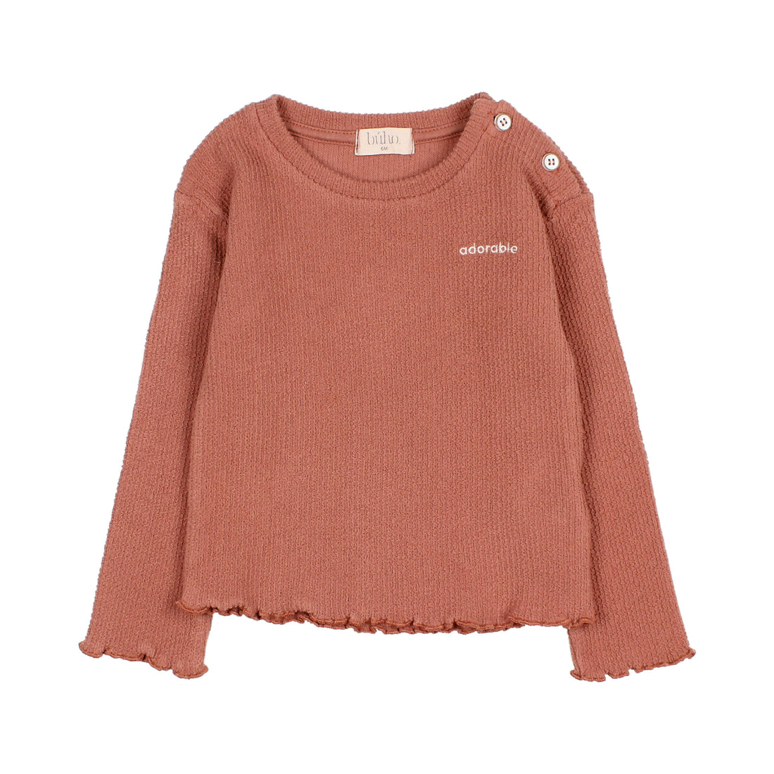 Buho Siena Baby Rib Cordele Sweatshirt