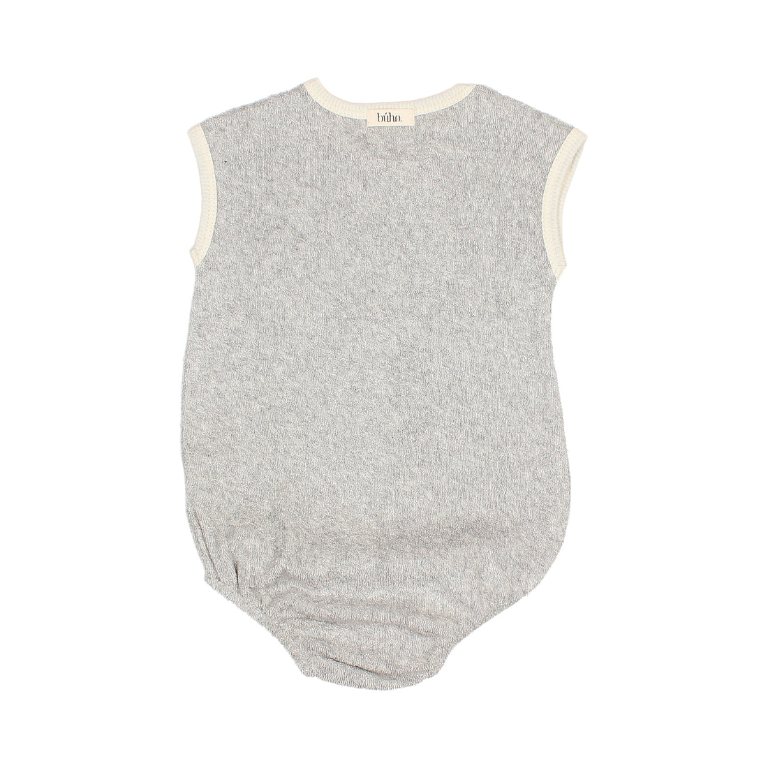 Buho Grey Baby Terry Cloth Romper