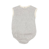 Buho Grey Baby Terry Cloth Romper