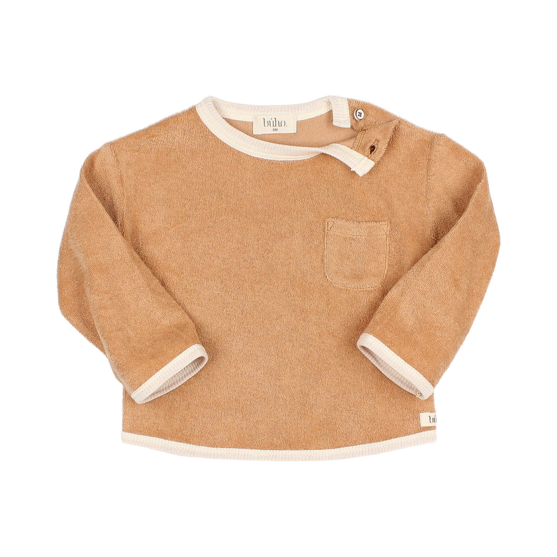 Buho Caramel Baby Terry Cloth Sweatshirt