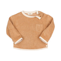 Buho Caramel Baby Terry Cloth Sweatshirt
