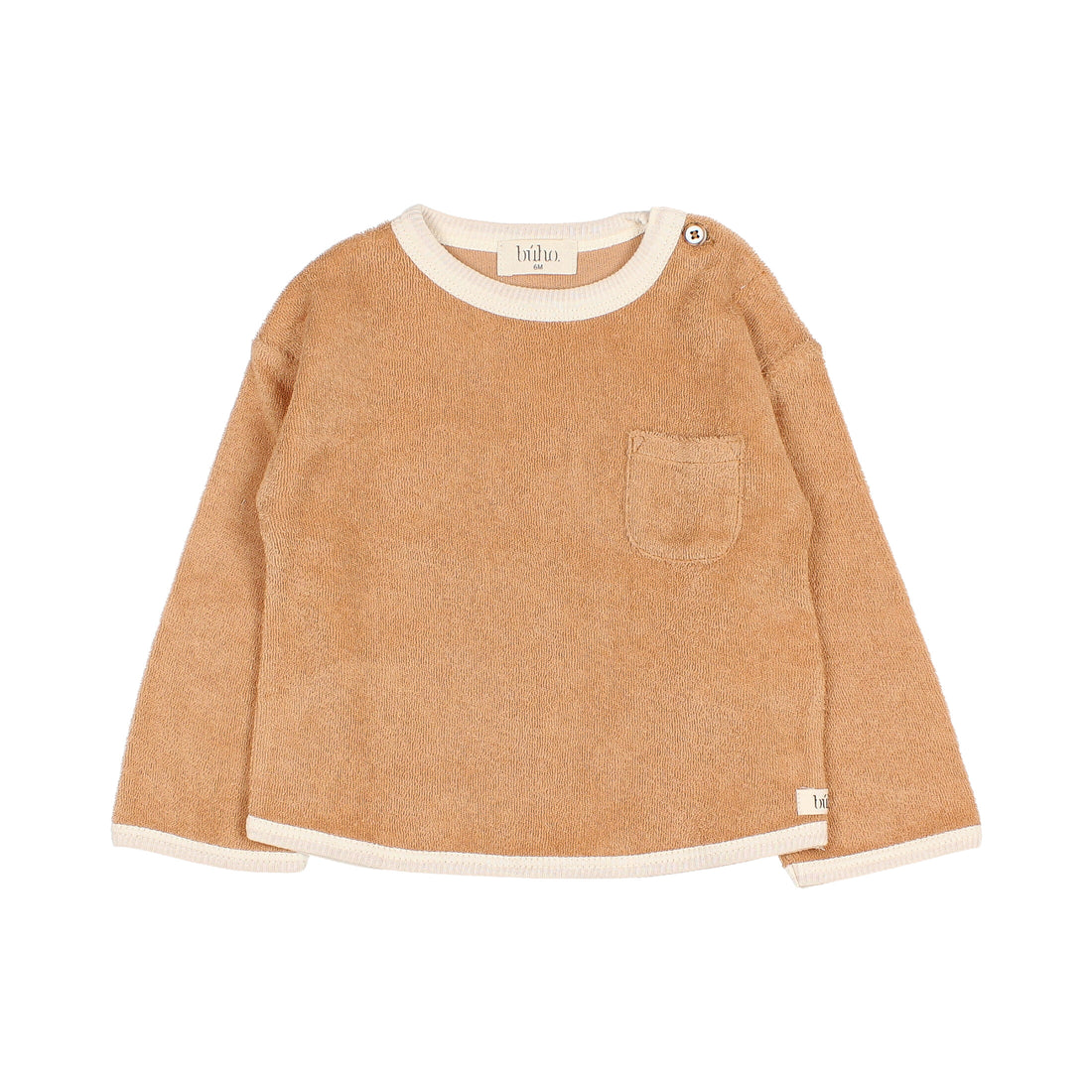 Buho Caramel Baby Terry Cloth Sweatshirt