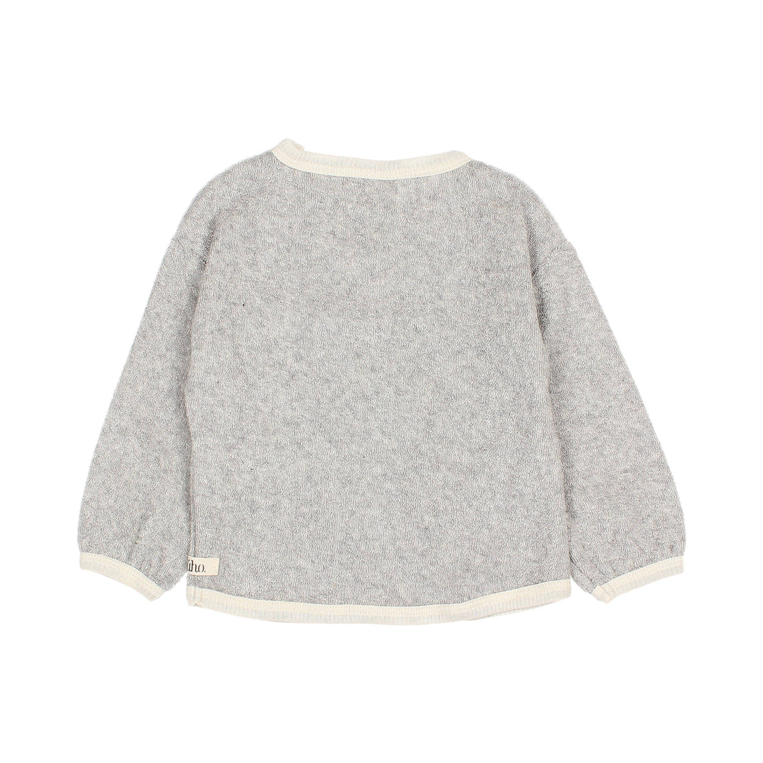 Buho Grey Baby Terry Cloth Sweatshirt