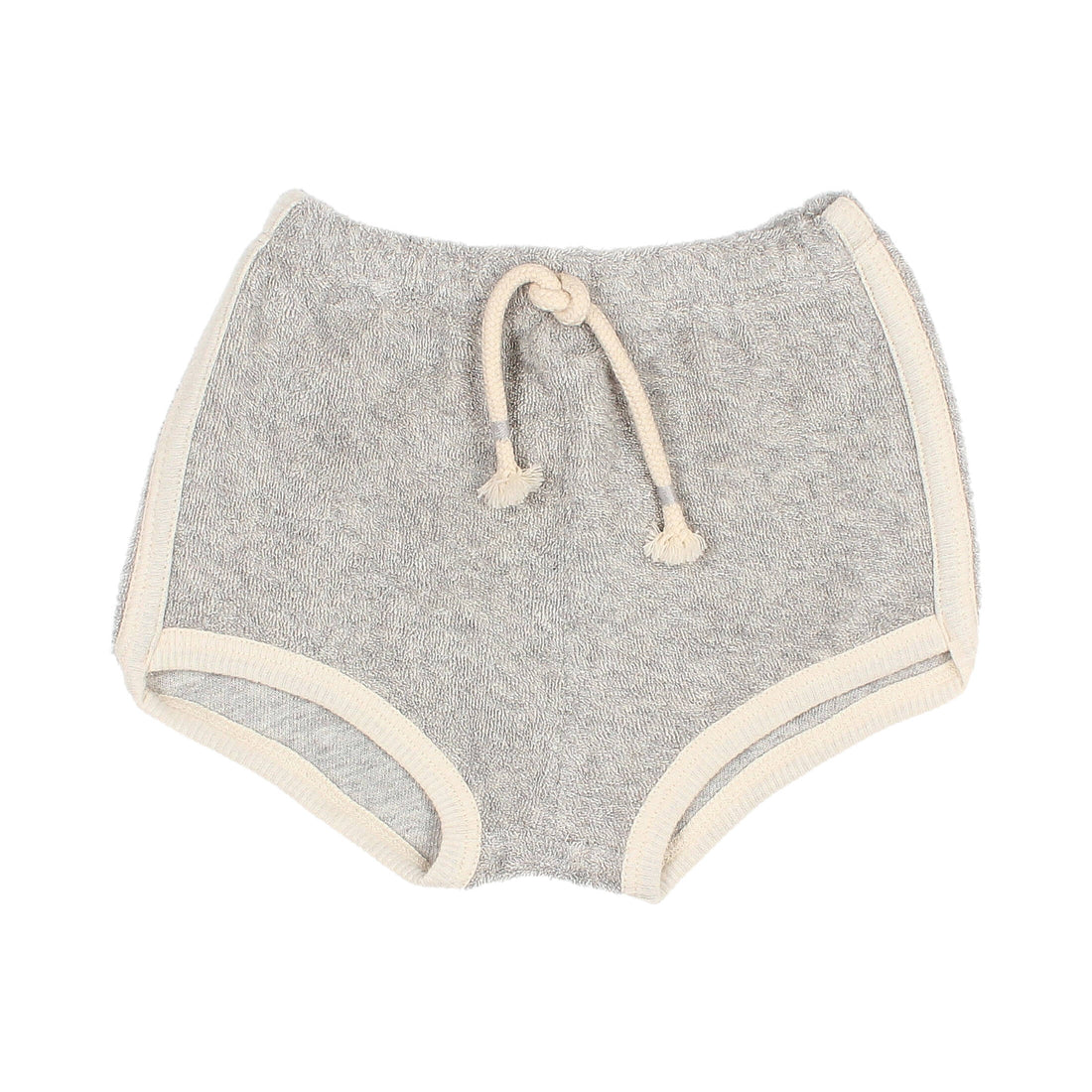 Buho Grey Baby Terry Cloth Shorts