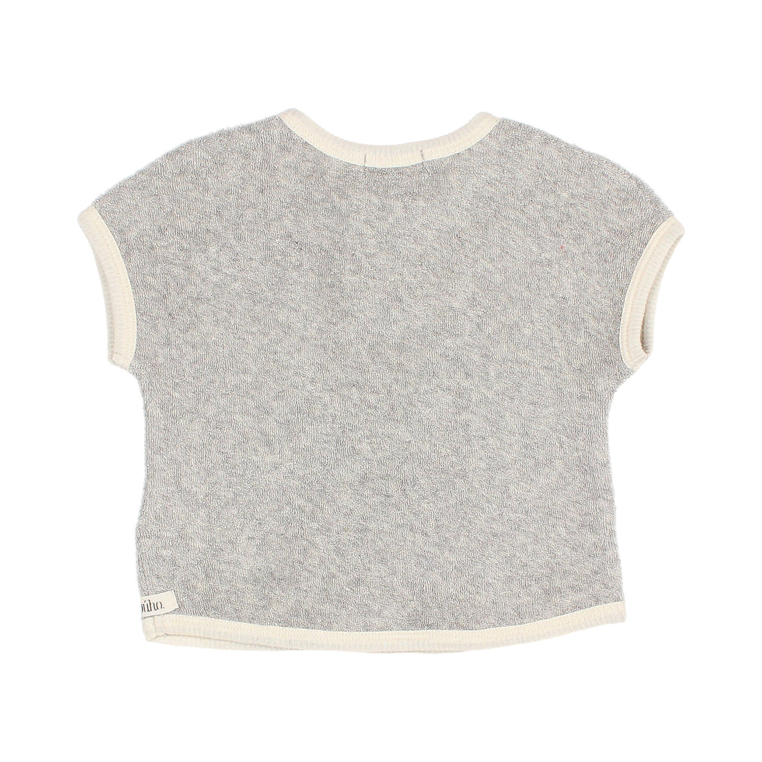 Buho Grey Baby Terry Cloth Tee