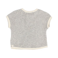 Buho Grey Baby Terry Cloth Tee