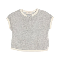 Buho Grey Baby Terry Cloth Tee