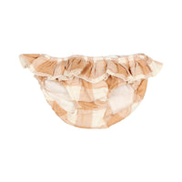 Buho Caramel Baby Gingham Bikini Bottoms