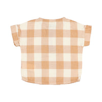 Buho Caramel Baby Gingham Shirt