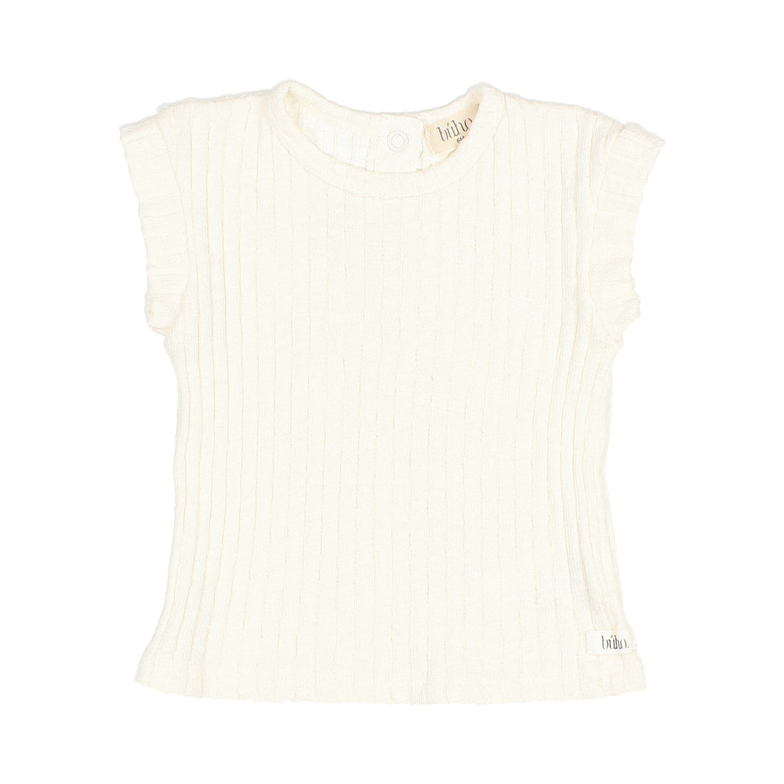 Buho Ecru Baby Rib Tee