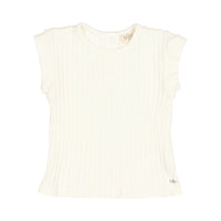 Buho Ecru Baby Rib Tee