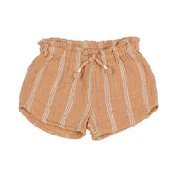 Buho Caramel Baby Stripes Shorts