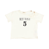 Buho Ecru Baby Best Team Tee