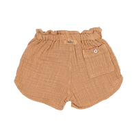 Buho Caramel Baby Muslin Shorts