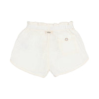 Buho Ecru Baby Muslin Shorts