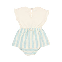Buho Sea Pine Baby Stripes Combi Dress