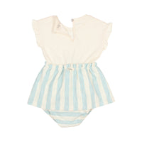 Buho Sea Pine Baby Stripes Combi Dress