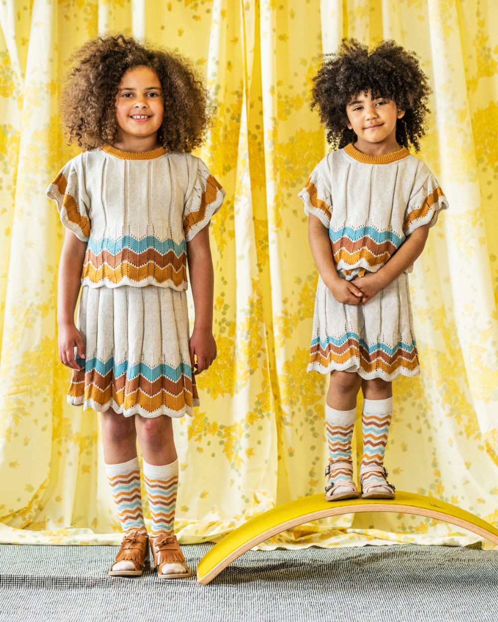 Mabli Sand Multi Igam Ogam Skirt