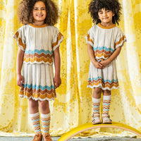 Mabli Sand Multi Igam Ogam Skirt