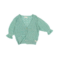 Buho Mint Romantic Cardigan