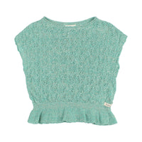 Buho Mint Romantic Vest Top