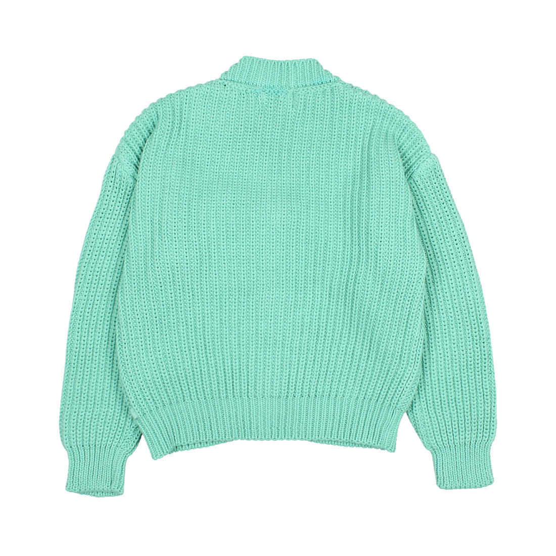 Buho Mint Cotton Knit Cardigan
