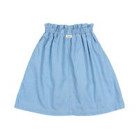 Buho Denim Midi Skirt