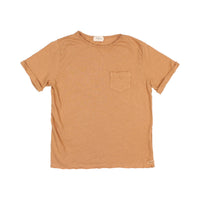 Buho Caramel Pocket Linen T-Shirt