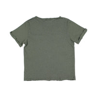 Buho Kaki Pocket Linen T-Shirt