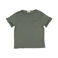 Buho Kaki Pocket Linen T-Shirt