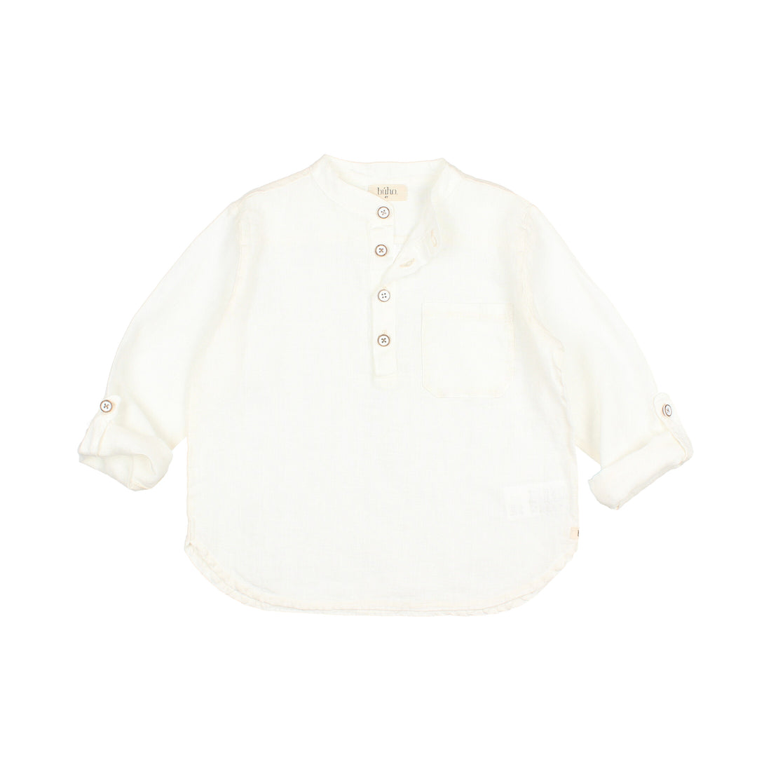 Buho Ecru Linen Kurta Shirt
