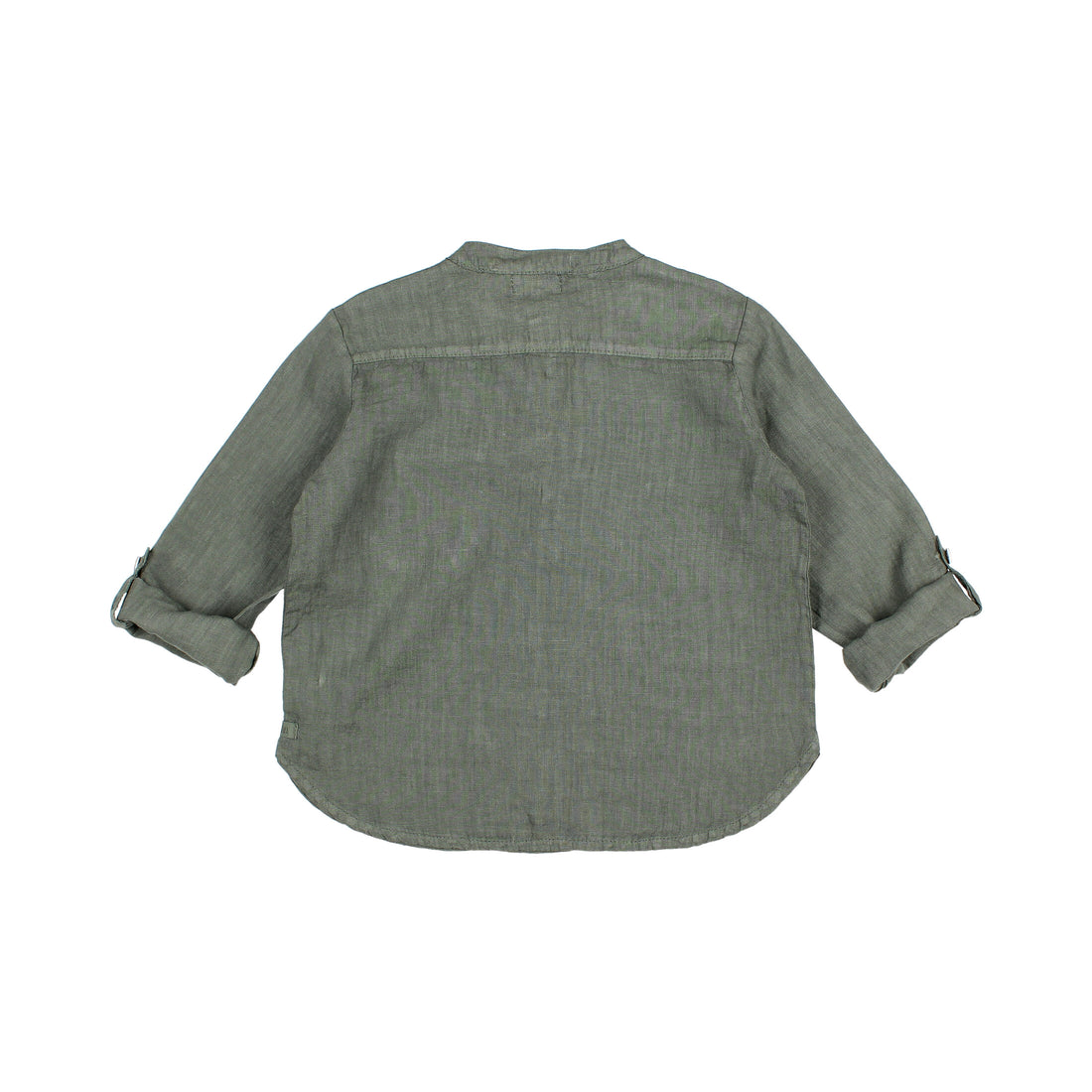 Buho Kaki Linen Kurta Shirt