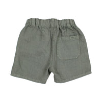 Buho Kaki Linen Bermuda