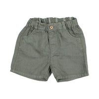 Buho Kaki Linen Bermuda