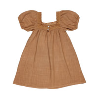 Buho Caramel Lace USA Dress
