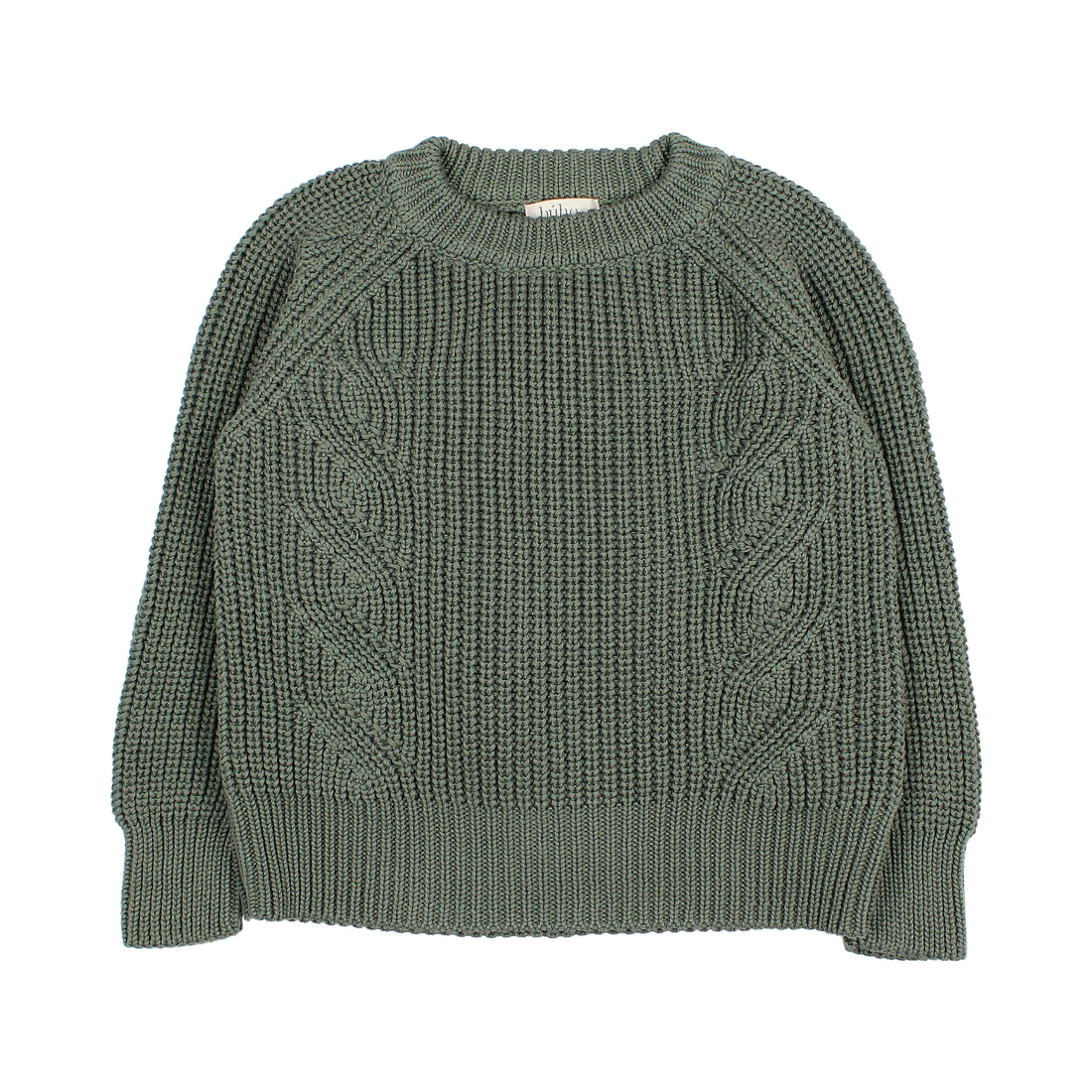 Buho Kaki Cotton Knit Sweater