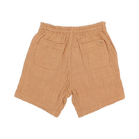Buho Caramel Muslin Bermuda
