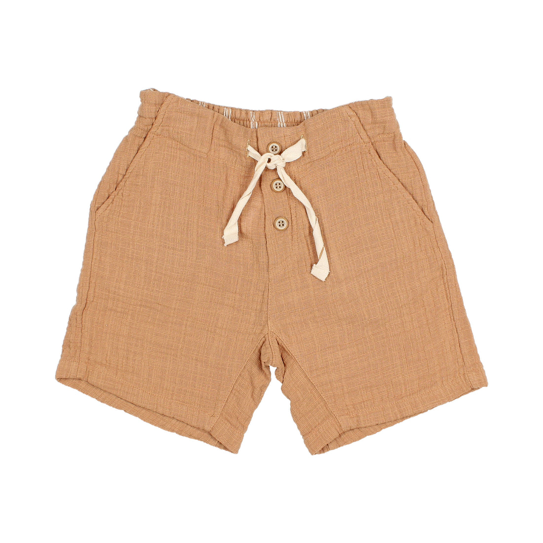 Buho Caramel Muslin Bermuda