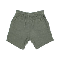 Buho Kaki Muslin Bermuda