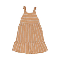 Buho Caramel Stripes Dress