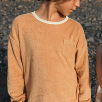 Buho Caramel Terry Cloth Sweatshirt