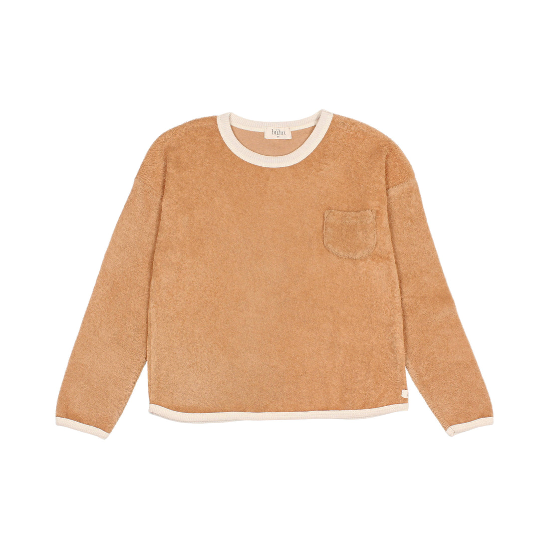 Buho Caramel Terry Cloth Sweatshirt