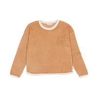 Buho Caramel Terry Cloth Sweatshirt