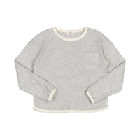 Buho Grey Terry Cloth Sweatshirt