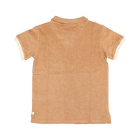 Buho Caramel Terry Cloth Polo