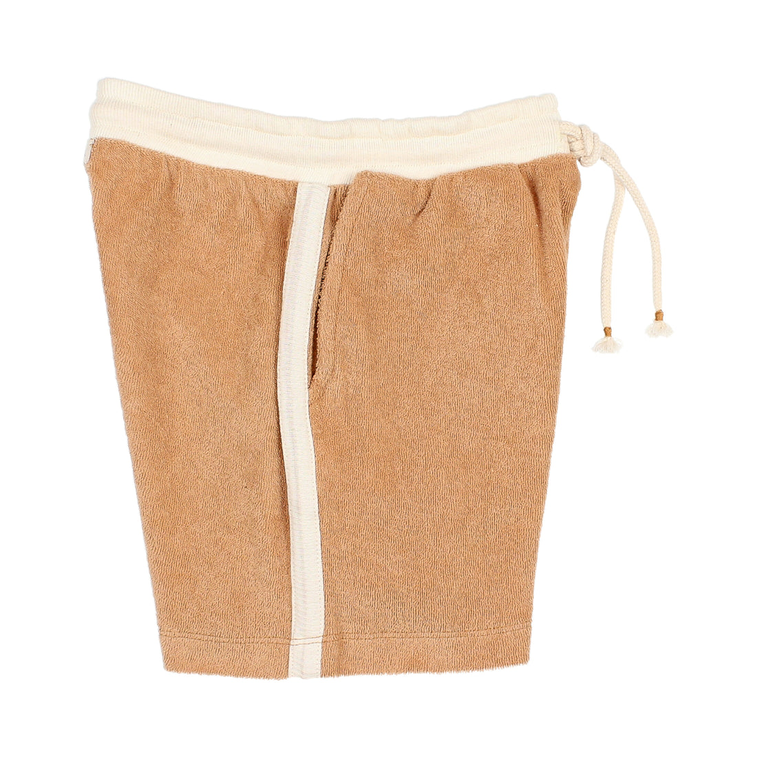 Buho Caramel Terry Cloth Shorts
