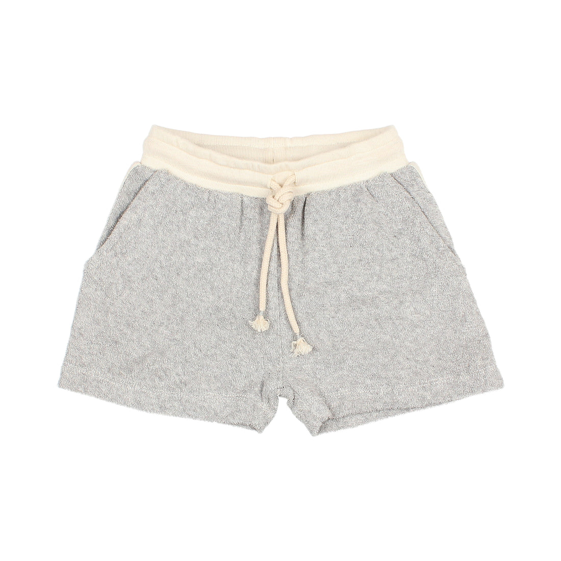 Buho Grey Terry Cloth Shorts