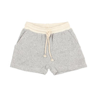 Buho Grey Terry Cloth Shorts